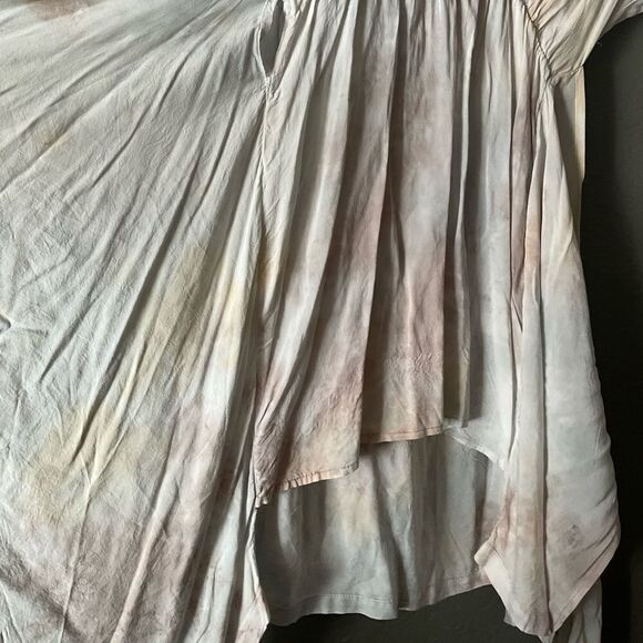 NWT Young Fabulous & Broke Raine Tie Dye Wrap Shirt Dress XSmall - Picture 10 of 10